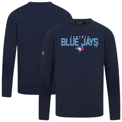 MLB Toronto Blue Jays Levelwear Mandate Carve Tri-Blend Sweatshirt