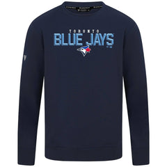 MLB Toronto Blue Jays Levelwear Mandate Carve Tri-Blend Sweatshirt