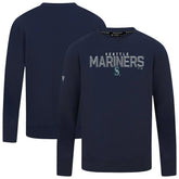 MLB Seattle Mariners Levelwear Mandate Carve Tri-Blend Sweatshirt