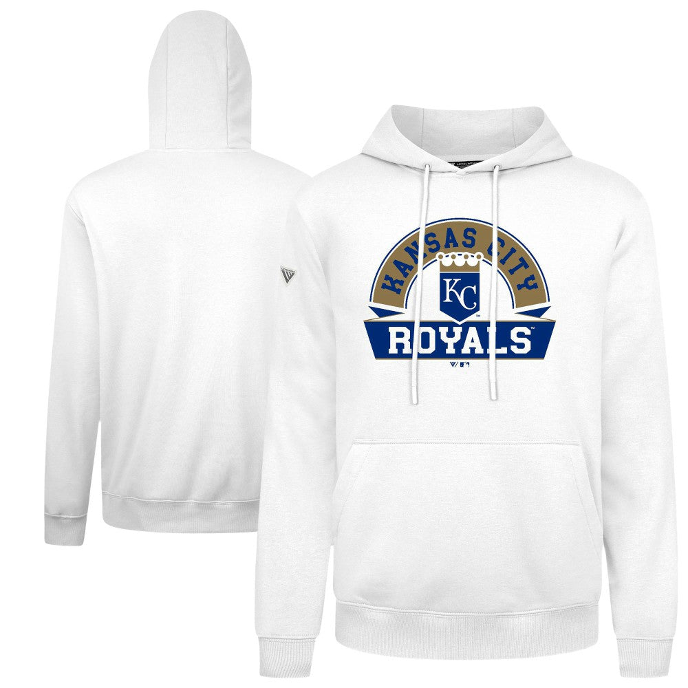MLB Kansas City Royals Levelwear Podium Banner Arch Hoodie