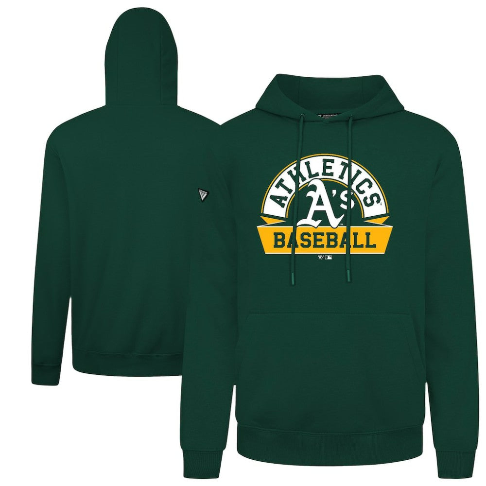 MLB Athletics Levelwear Podium Banner Arch Hoodie