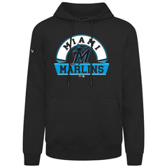 MLB Miami Marlins Levelwear Podium Banner Arch Hoodie