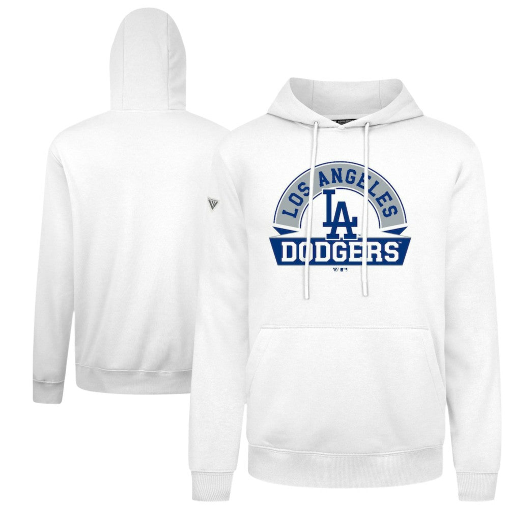 MLB Los Angeles Dodgers Levelwear Podium Banner Arch Hoodie