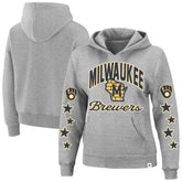 MLB Milwaukee Brewers '47 Women's Plus Size Starry Eye Hoodie