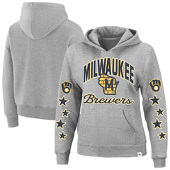 MLB Milwaukee Brewers '47 Women's Plus Size Starry Eye Hoodie