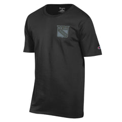 NHL Black New York Rangers Champion Tonal T-Shirt