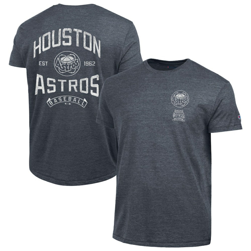 MLB Houston Astros Champion Vintage 3-Hit Tri-Blend T-Shirt