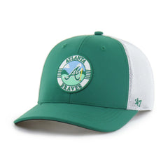 MLB Atlanta Braves '47 Elevated Greens Adjustable Trucker Hat