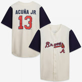 MLB Atlanta Braves Profile Big & Tall Two-Color Fashion Jersey