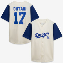MLB Los Angeles Dodgers Profile Big & Tall Two-Color Fashion Jersey