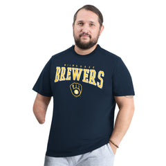 MLB Milwaukee Brewers G-III Sports by Carl Banks Adaptive Classic Team Spirit T-Shirt