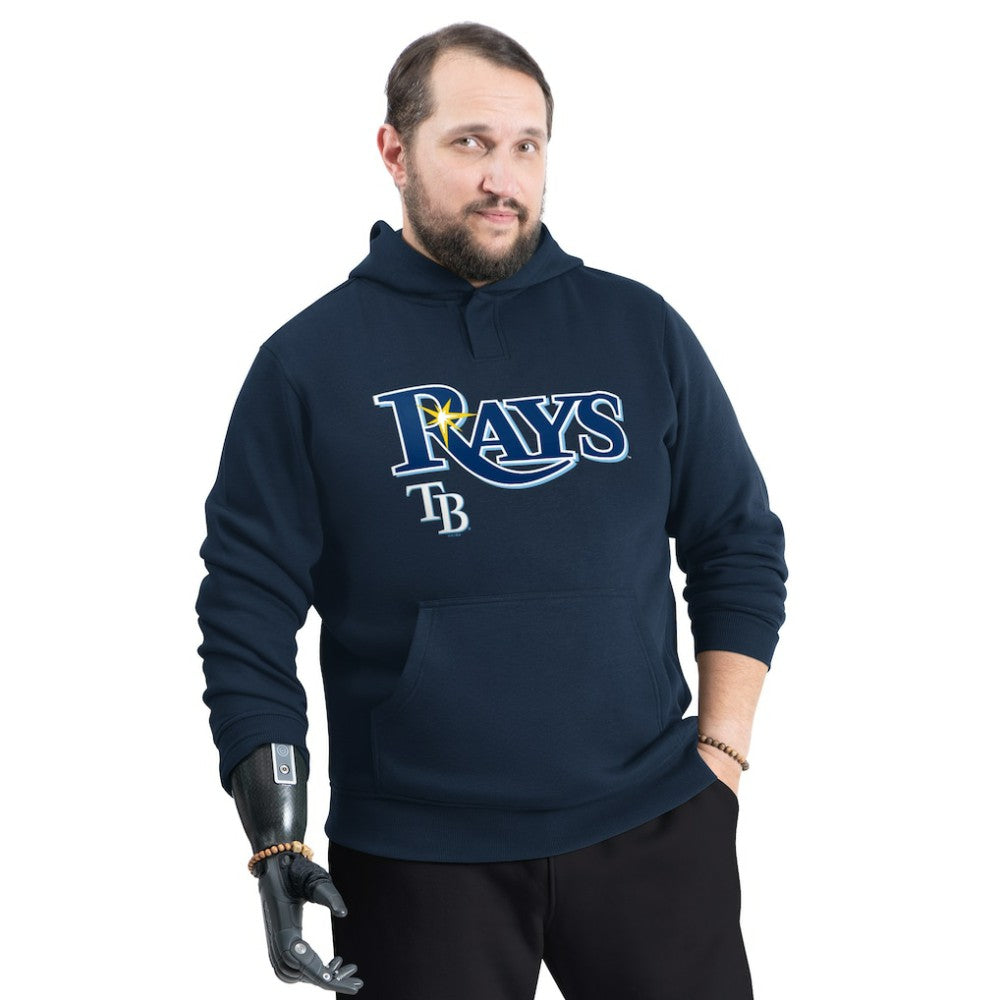 MLB Tampa Bay Rays G-III Sports by Carl Banks Adaptive Lockup Fleece Hoodie