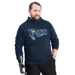 MLB Tampa Bay Rays G-III Sports by Carl Banks Adaptive Lockup Fleece Hoodie
