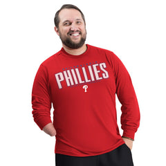 MLB Philadelphia Phillies G-III Sports by Carl Banks Adaptive Long Sleeve T-Shirt