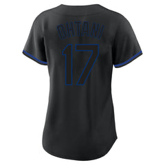 MLB Shohei Ohtani Los Angeles Dodgers Profile Women's Plus Size Player Name & Number Fashion Jersey