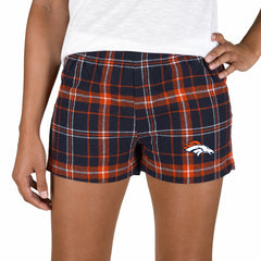 Concepts Sport Women's Ultimate Flannel Shorts - Denver Broncos