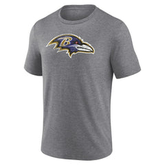 Heritage Custom Name & Number Tri-Blend T-Shirt - Baltimore Ravens
