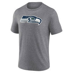 Heritage Custom Name & Number Tri-Blend T-Shirt - Seattle Seahawks