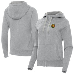 Club America Antigua Women's Takeover Full-Zip Hoodie - Heather Gray