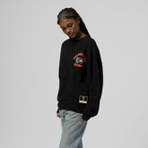 NHL Black Philadelphia Flyers Mitchell & Ness Women's Vintage Crewneck Sweatshirt