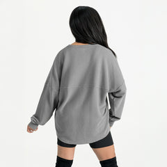 Gameday Couture Women's Oversized Sweet Victory Corded Sweatshirt - Green Bay Packers