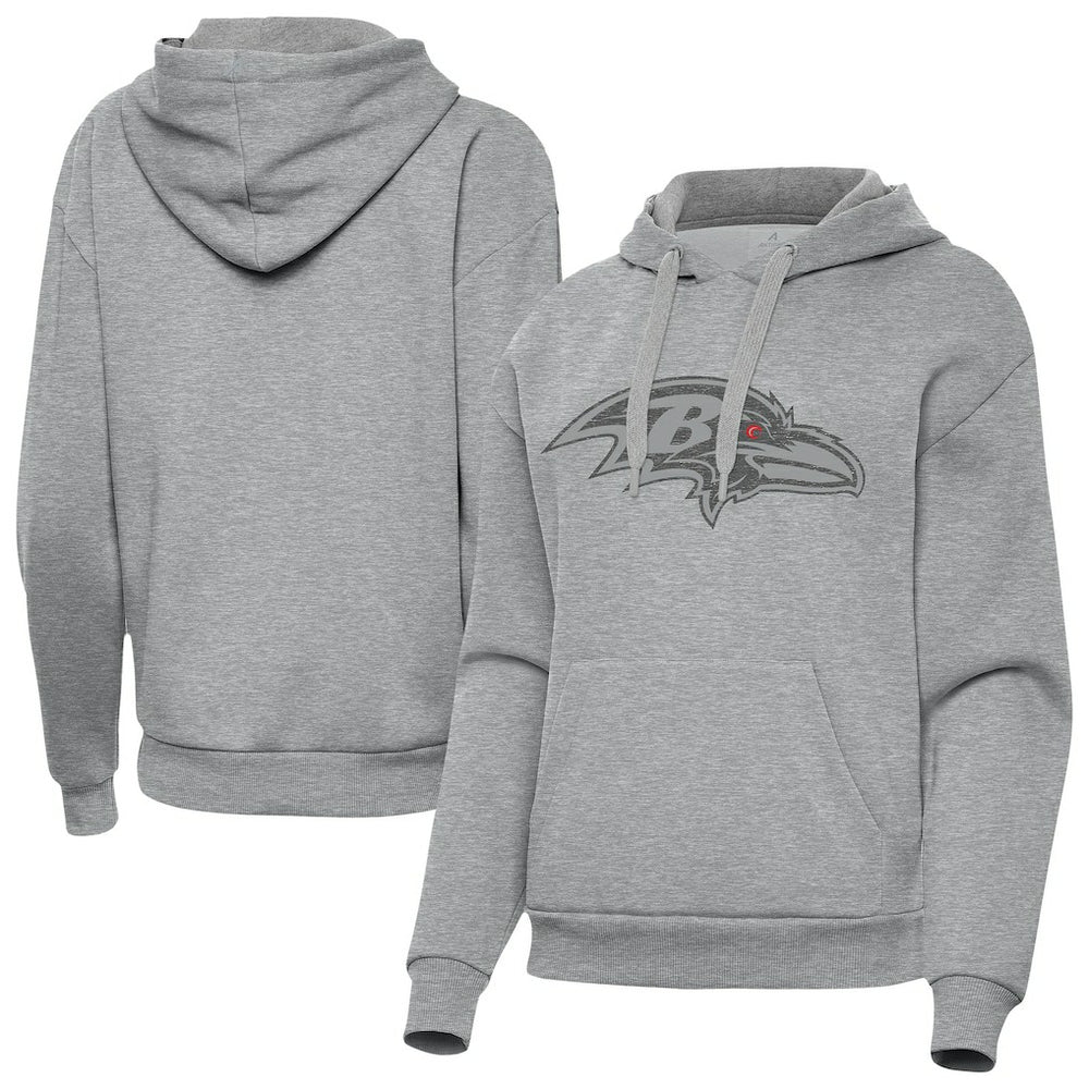 Antigua Women's Victory Hoodie - Baltimore Ravens
