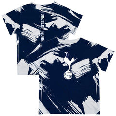 Tottenham Hotspur Vive La Fete Youth Paint Brush T-Shirt - Navy