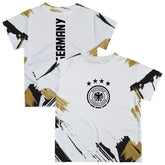 Germany National Team Vive La Fete Youth Paint Brush T-Shirt - White