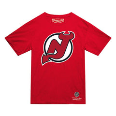 NHL Red New Jersey Devils Mitchell & Ness Heritage T-Shirt