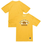 NHL Gold Boston Bruins Mitchell & Ness Heritage T-Shirt