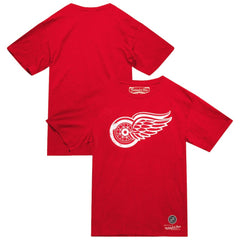 NHL Red Detroit Red Wings Mitchell & Ness Heritage T-Shirt