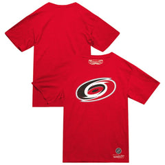 NHL Red Carolina Hurricanes Mitchell & Ness Heritage T-Shirt
