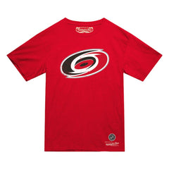 NHL Red Carolina Hurricanes Mitchell & Ness Heritage T-Shirt