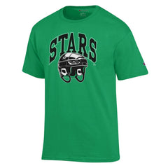NHL Kelly Green Dallas Stars Champion Helmet T-Shirt