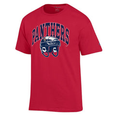 NHL Red Florida Panthers Champion Helmet T-Shirt