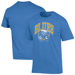 NHL Blue St. Louis Blues Champion Helmet T-Shirt