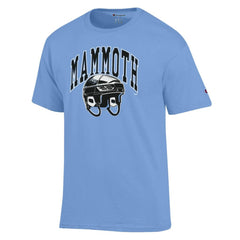 NHL Blue Utah Mammoth Champion Helmet T-Shirt