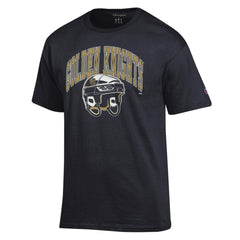NHL Black Vegas Golden Knights Champion Helmet T-Shirt