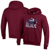 NHL Burgundy Colorado Avalanche Champion Powerblend Hoodie