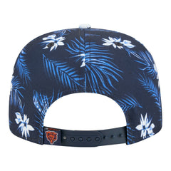Palm Print A-Frame 9FIFTY Snapback Hat - Chicago Bears
