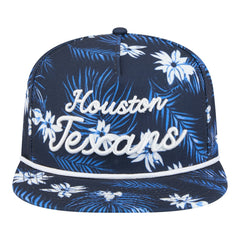 Palm Print A-Frame 9FIFTY Snapback Hat - Houston Texans