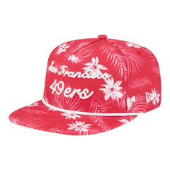 Palm Print A-Frame 9FIFTY Snapback Hat - San Francisco 49ers