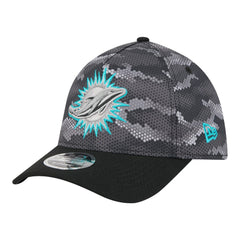 Camo A-Frame 39THIRTY Flex Hat - Miami Dolphins