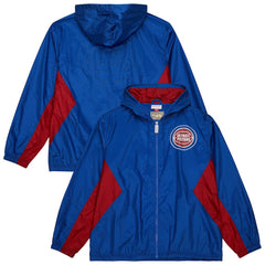 NBA Detroit Pistons Playmaker Full-Zip Hooded Windbreaker Jacket sale