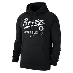 NBA Brooklyn Nets Brooklyn Never Sleeps Club Hoodie