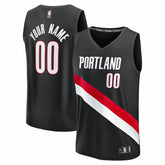 NBA Portland Trail Blazers Fast Break Replica Custom Jersey