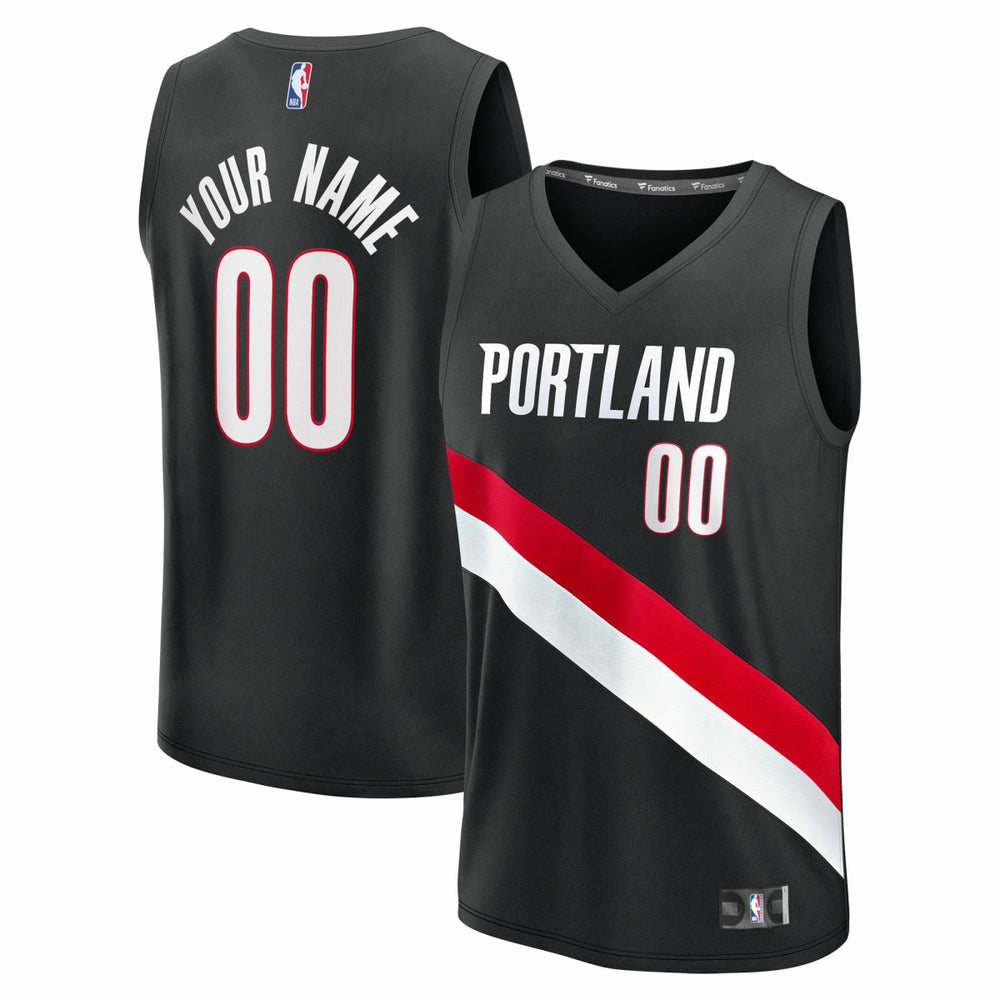 NBA Portland Trail Blazers Youth Fast Break Replica Custom Jersey