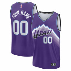 NBA Utah Jazz Youth Fast Break Replica Custom Jersey
