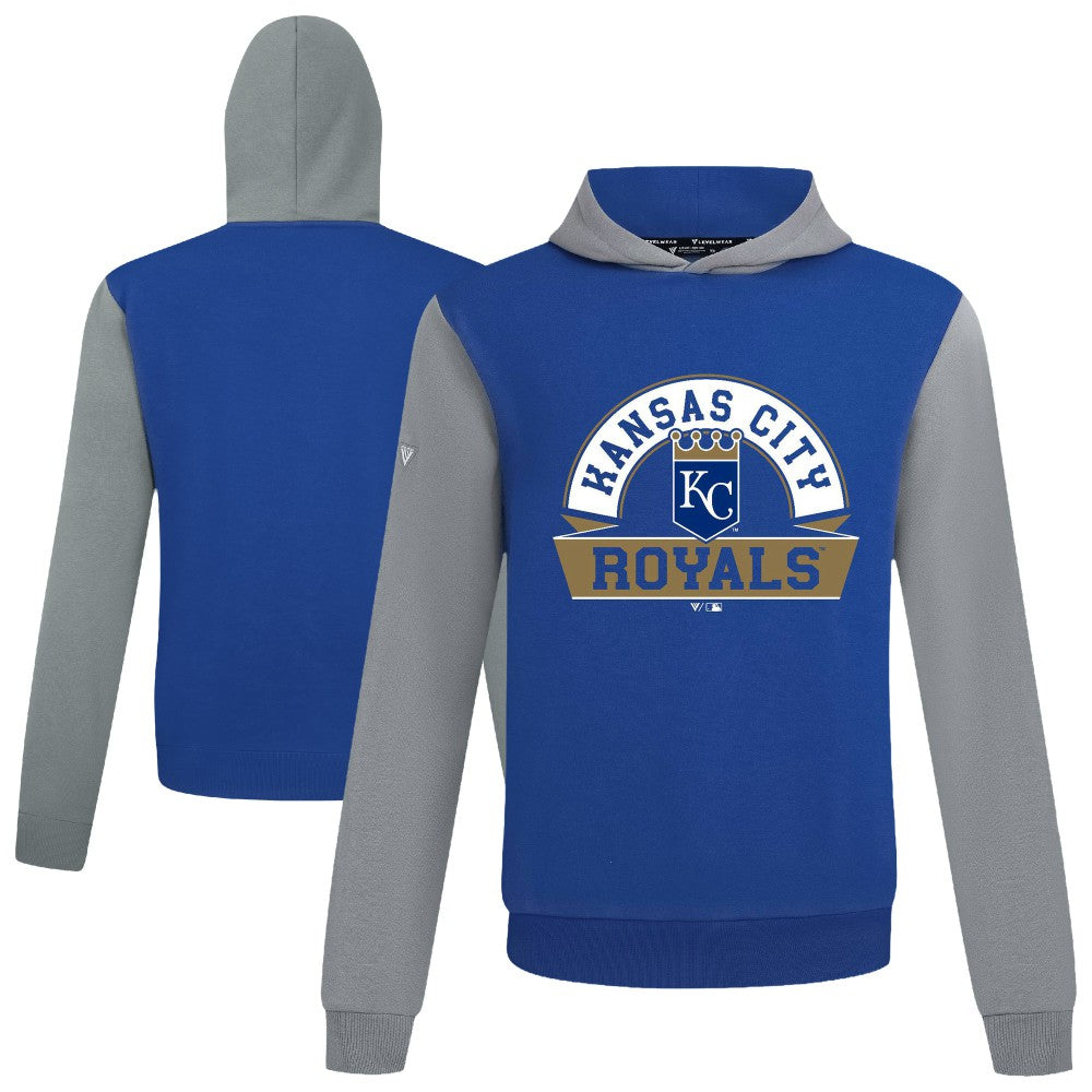 MLB Kansas City Royals Levelwear Throwback Ultimate Banner Arch Hoodie