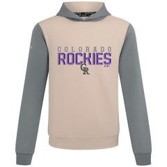 MLB Colorado Rockies Levelwear Throwback Carve Ultimate Hoodie